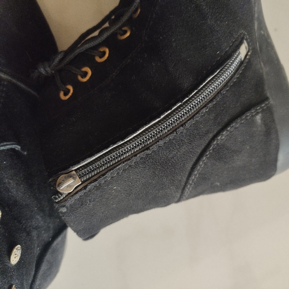 Velvet ankle boots - Picture 9 of 9